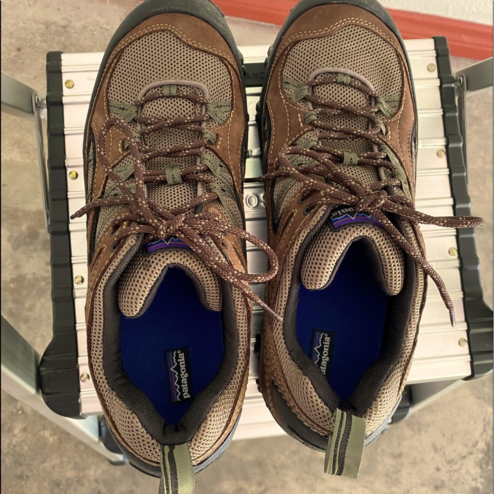 Patagonia Drifter Hiking shoes with Vibram soles..Size 12